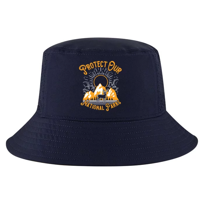 Protect Our National Parks Environt Green Plants Caring Funny Gift Cool Comfort Performance Bucket Hat