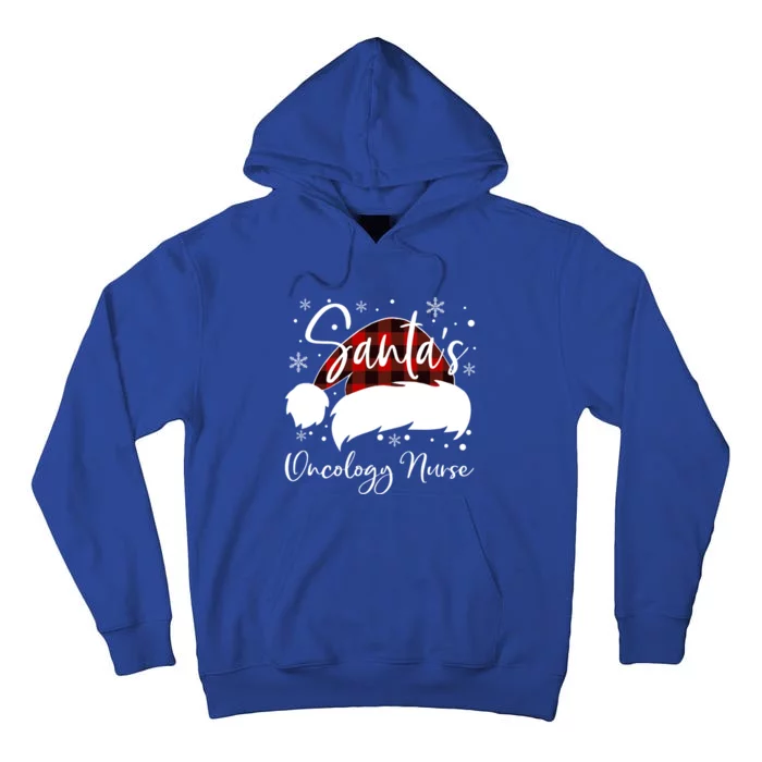 Pediatric Oncology Nurse Elf Oncology Nurse Santas Favorite Gift Tall Hoodie