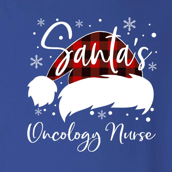 Pediatric Oncology Nurse Elf Oncology Nurse Santas Favorite Gift Toddler Long Sleeve Shirt