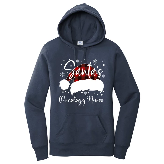 Pediatric Oncology Nurse Elf Oncology Nurse Santas Favorite Gift Women's Pullover Hoodie