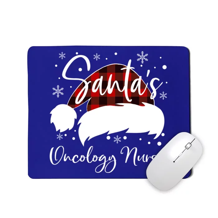 Pediatric Oncology Nurse Elf Oncology Nurse Santas Favorite Funny Gift Mousepad