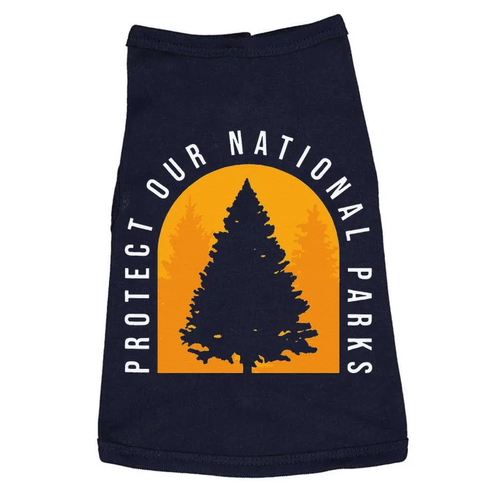 Protect Our National Parks Distressed Outdoor Wanderer Doggie Tank