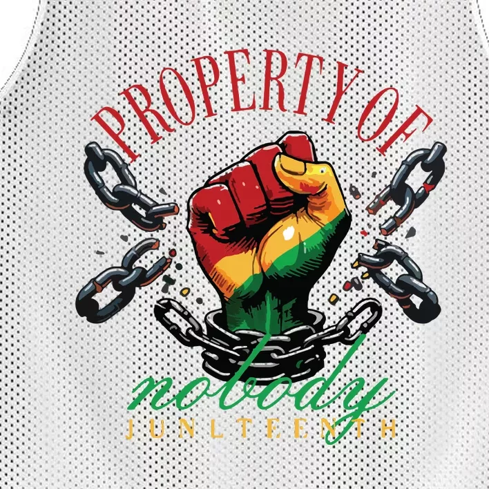 Property Of Nobody Juneteenth Juneteenth The Real Independence Mesh Reversible Basketball Jersey Tank