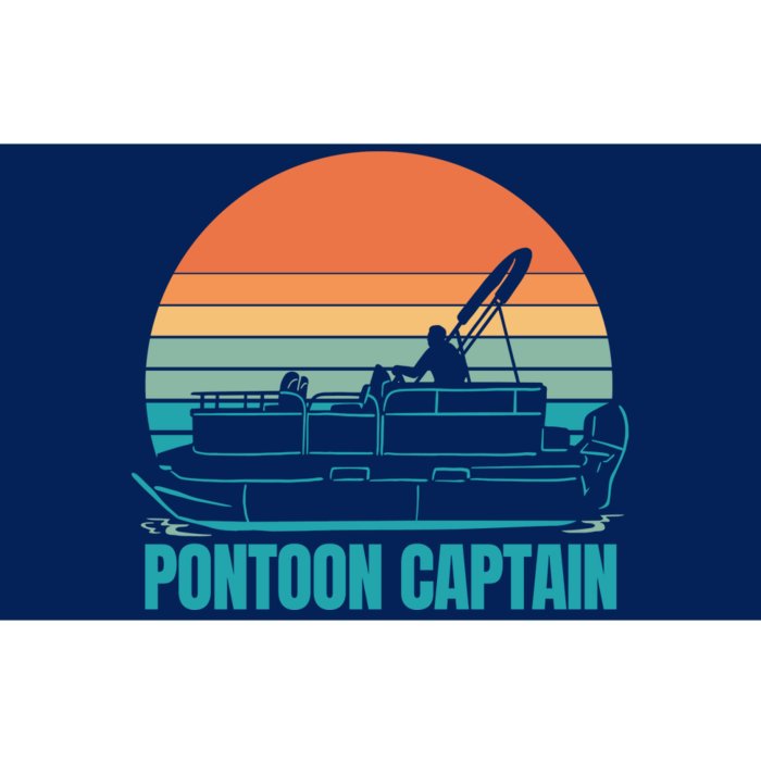 Pontoon Captain Bumper Sticker