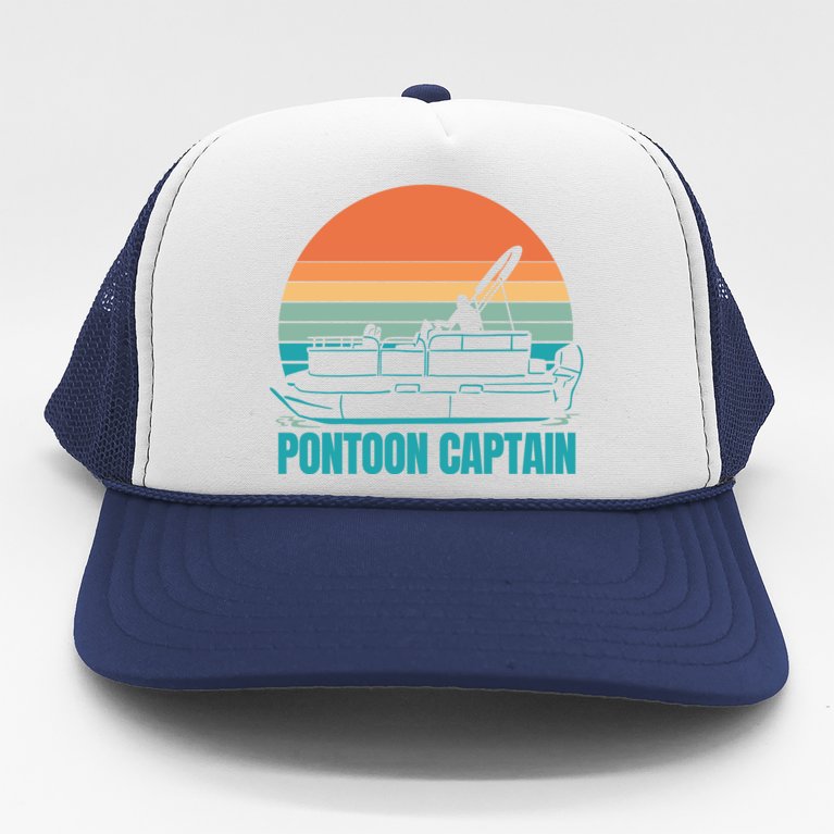 Pontoon Captain Trucker Hat