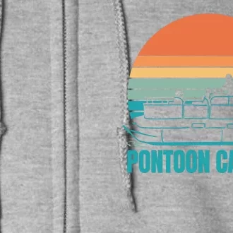 Pontoon Captain Full Zip Hoodie