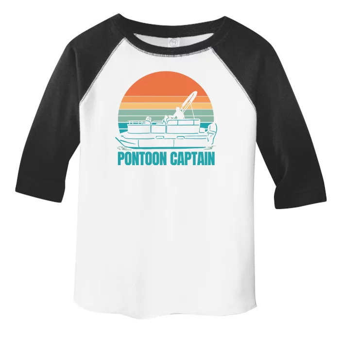 Pontoon Captain Toddler Fine Jersey T-Shirt