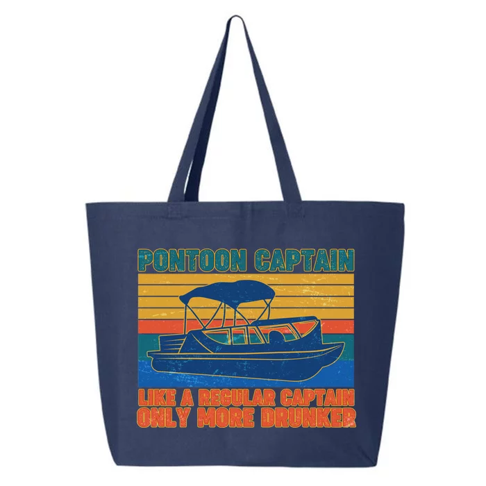 Pontoon Drunk Captain 25L Jumbo Tote