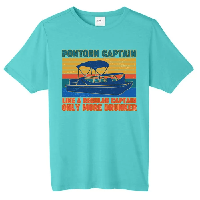 Pontoon Drunk Captain ChromaSoft Performance T-Shirt