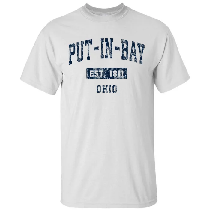 Putinbay O.H.I.O Oh Vintage Sports Established Tall T-Shirt