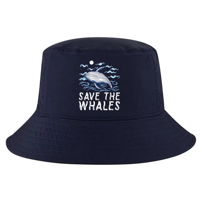 Protect Our Ocean Protect Our Future Save The Whales Gift Cool Comfort Performance Bucket Hat