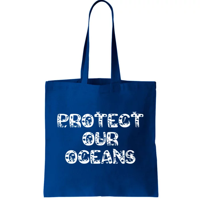 Protect Our Oceans Save Our Planet Gift Tote Bag