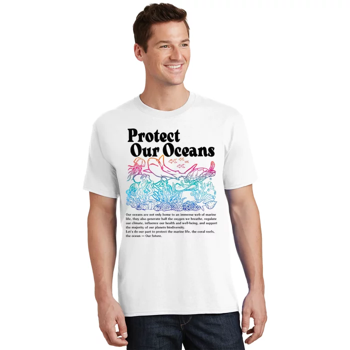 Protect Our Oceans Save Earth World Ocean Day 2023 T-Shirt