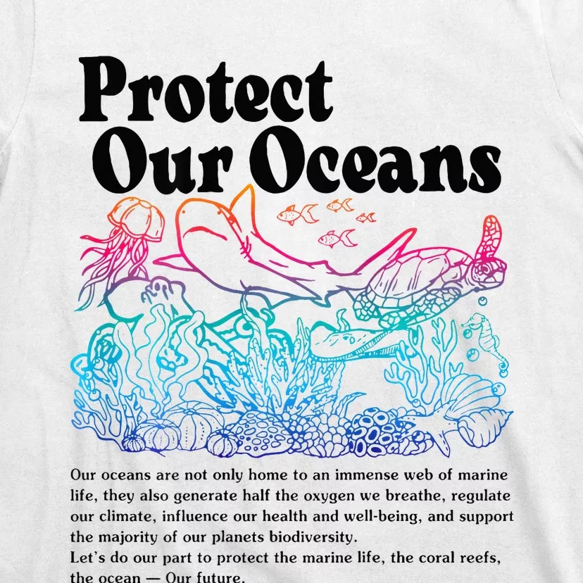 Protect Our Oceans Save Earth World Ocean Day 2023 T-Shirt