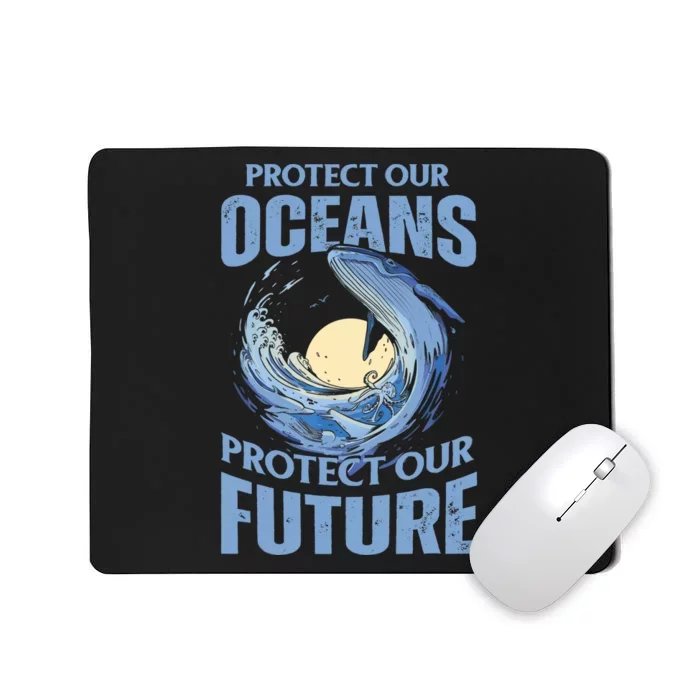 Protect Our Oceans Protect Our Future Climate Change Mousepad