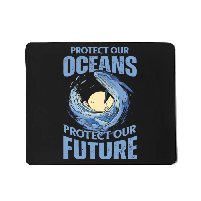 Protect Our Oceans Protect Our Future Climate Change Mousepad