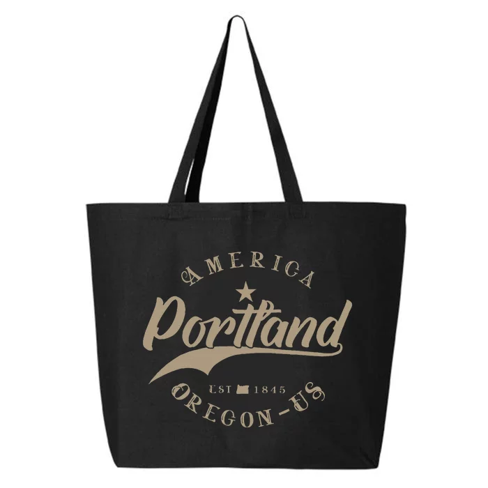 Portland Or Oregon 25L Jumbo Tote