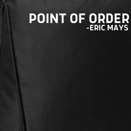 Point Of Order Definition City Backpack