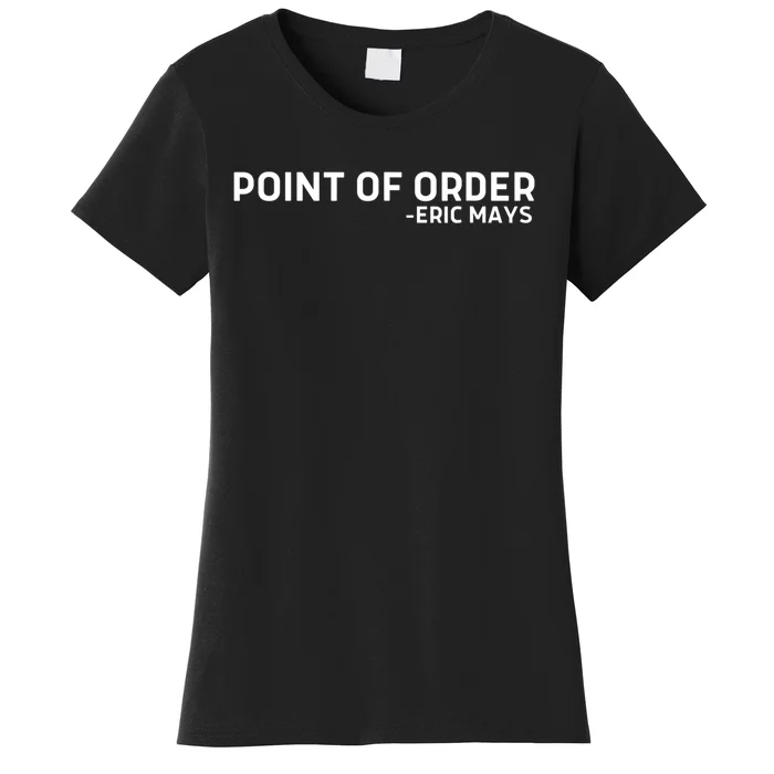 Point Of Order Definition Women's T-Shirt