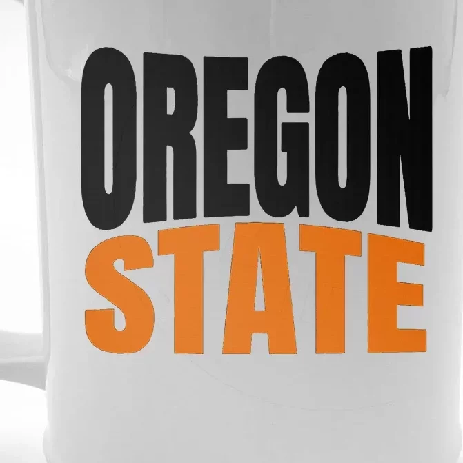 Pride Of Oregon State Front & Back Beer Stein