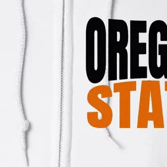 Pride Of Oregon State Full Zip Hoodie