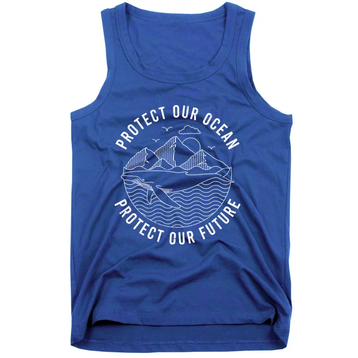 Protect Our Ocean Protect Our Future Gift Tank Top