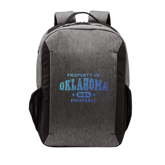 Property Of Oklahoma Football Xxl Gift Vector Backpack