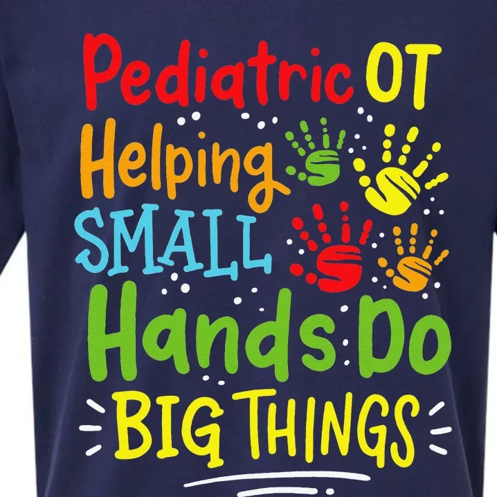 Pediatric OT Occupational Therapy Therapist Sueded Cloud Jersey T-Shirt