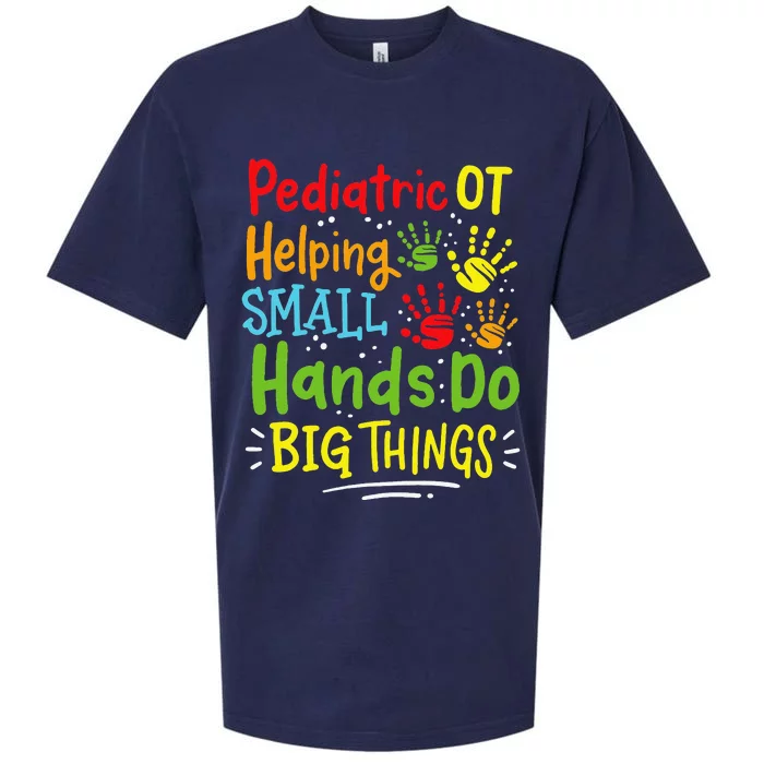 Pediatric OT Occupational Therapy Therapist Sueded Cloud Jersey T-Shirt