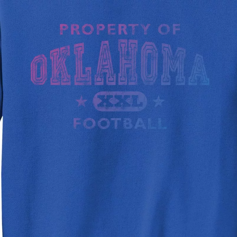 Property Of Oklahoma Football Xxl Gift Sweatshirt