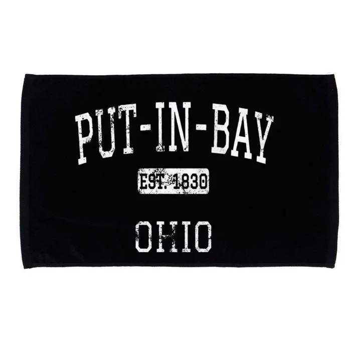 Putinbay Ohio Oh Vintage Microfiber Hand Towel