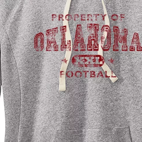 Property Of Oklahoma Football Women's Fleece Hoodie