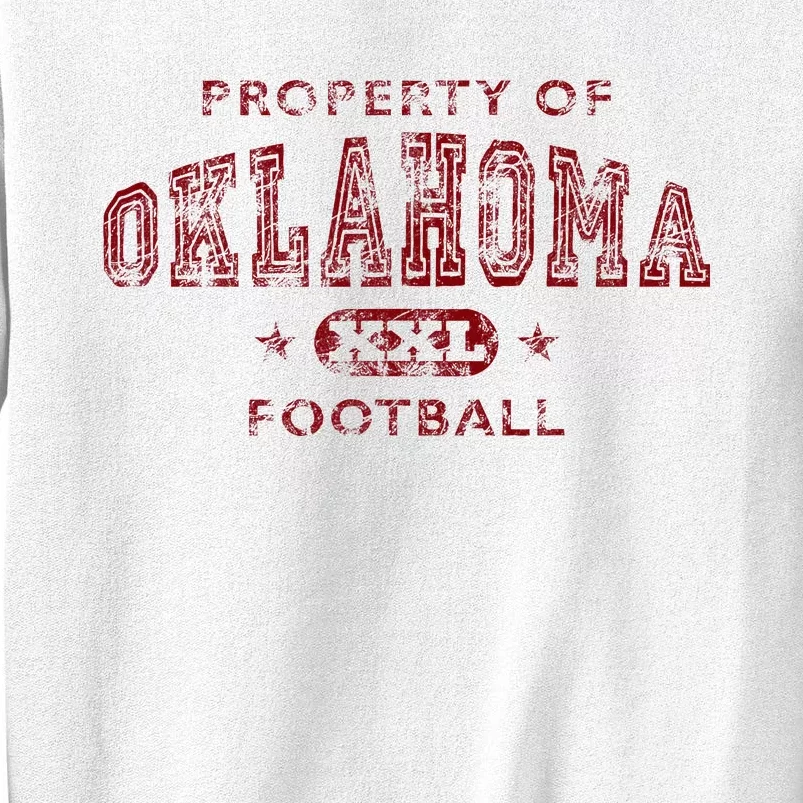 Property Of Oklahoma Football Xxl Sweatshirt