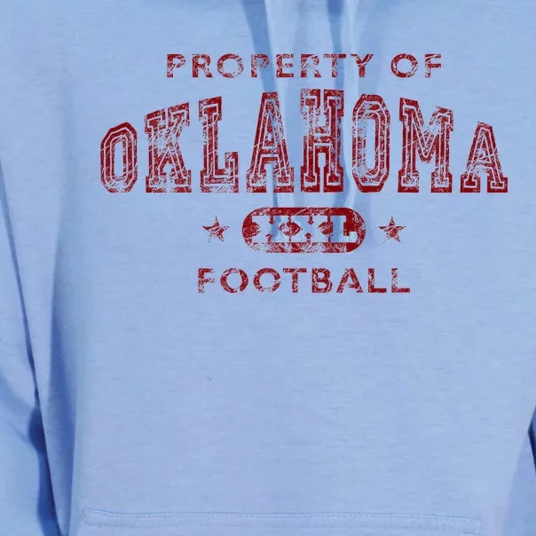 Property Of Oklahoma Football Xxl Unisex Surf Hoodie