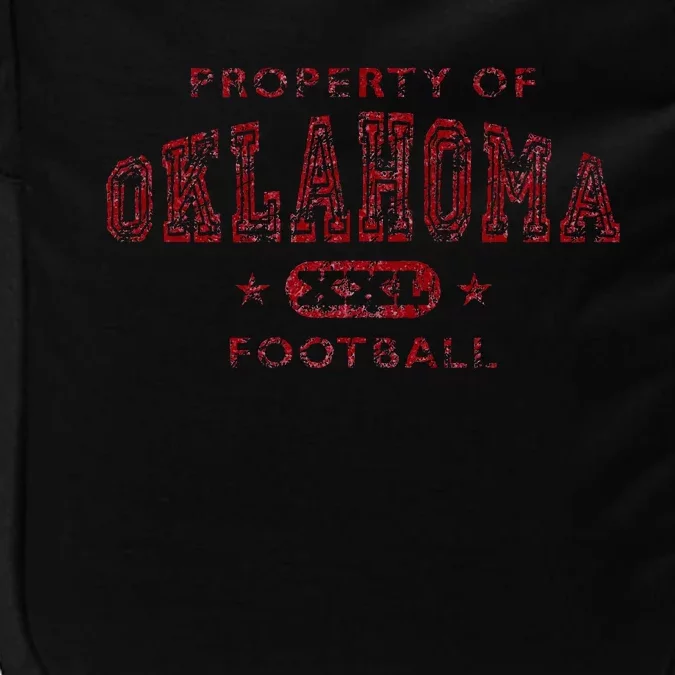 Property of Oklahoma Football XXL Impact Tech Backpack