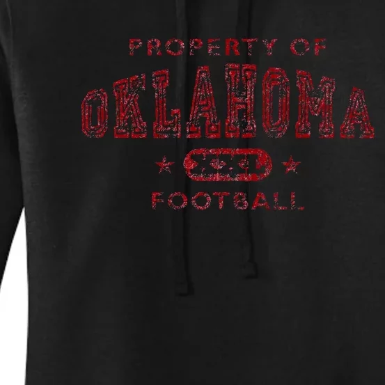 Property of Oklahoma Football XXL Women's Pullover Hoodie