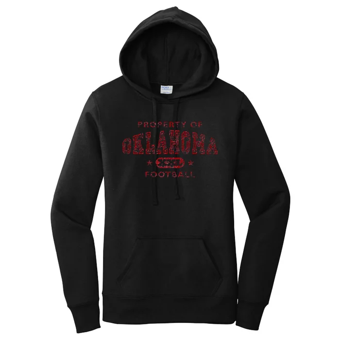 Property of Oklahoma Football XXL Women's Pullover Hoodie