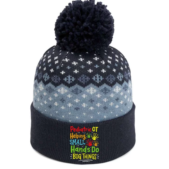 Pediatric OT Occupational Therapy The Baniff Cuffed Pom Beanie