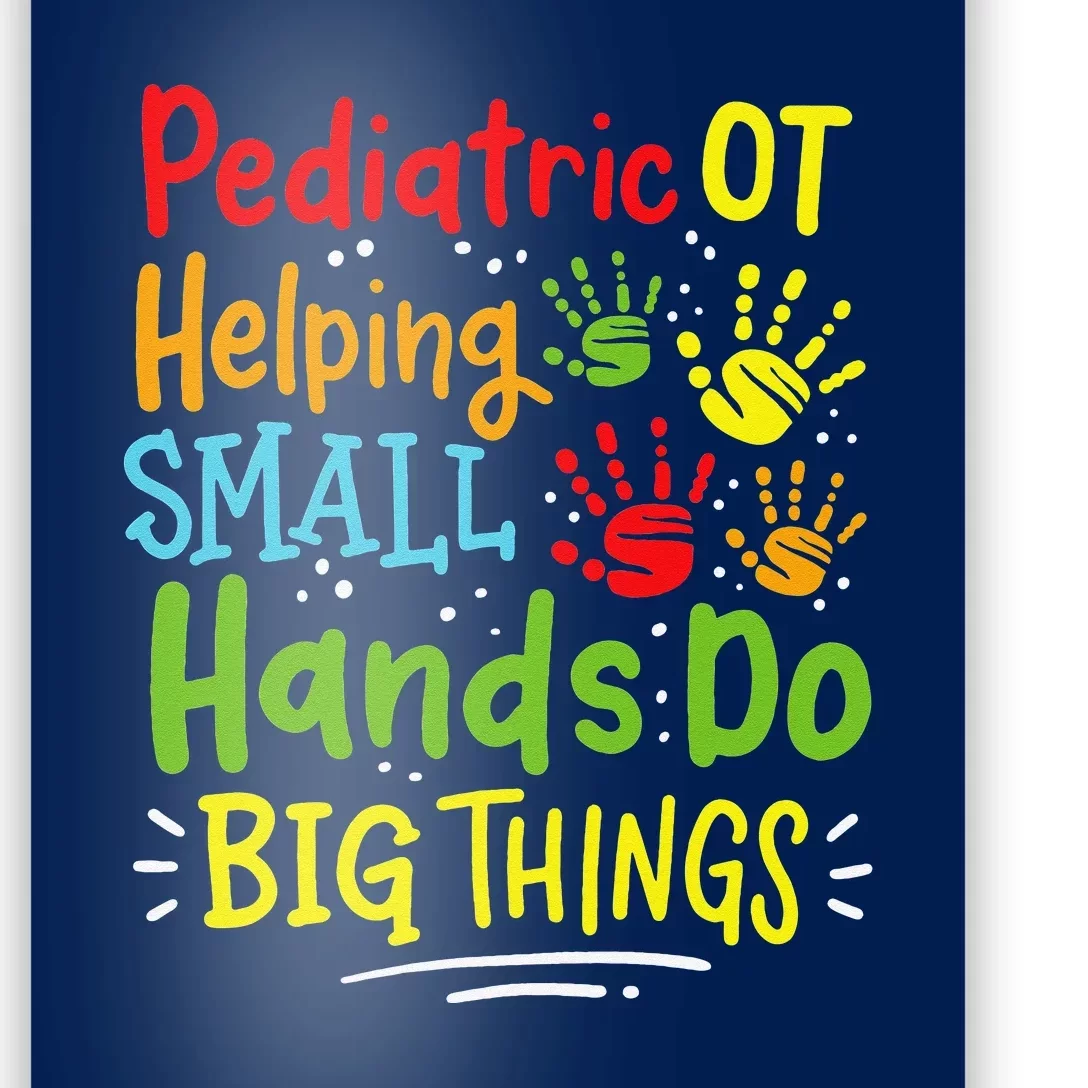 Pediatric OT Occupational Therapy Poster