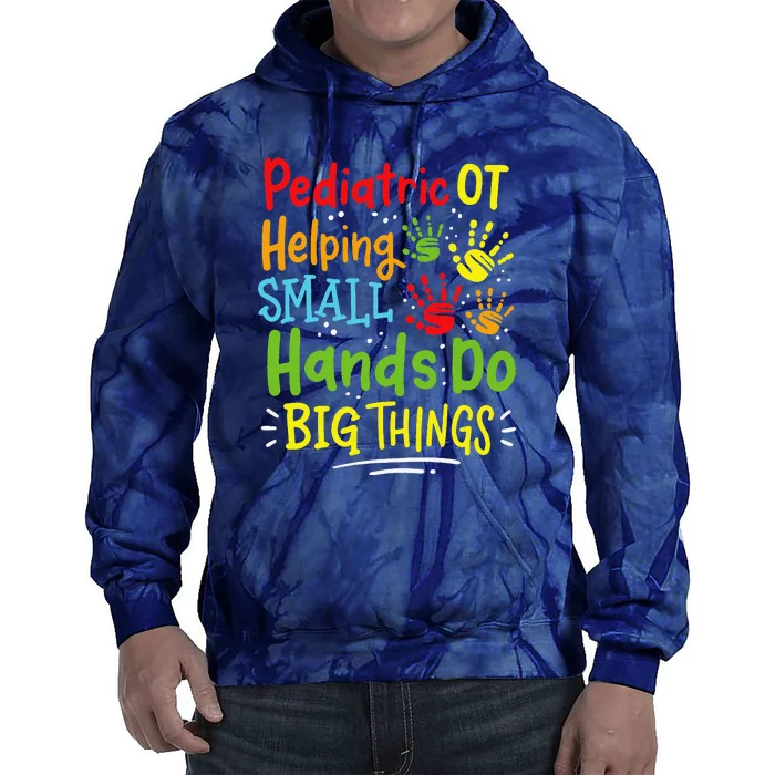 Pediatric OT Occupational Therapy Tie Dye Hoodie