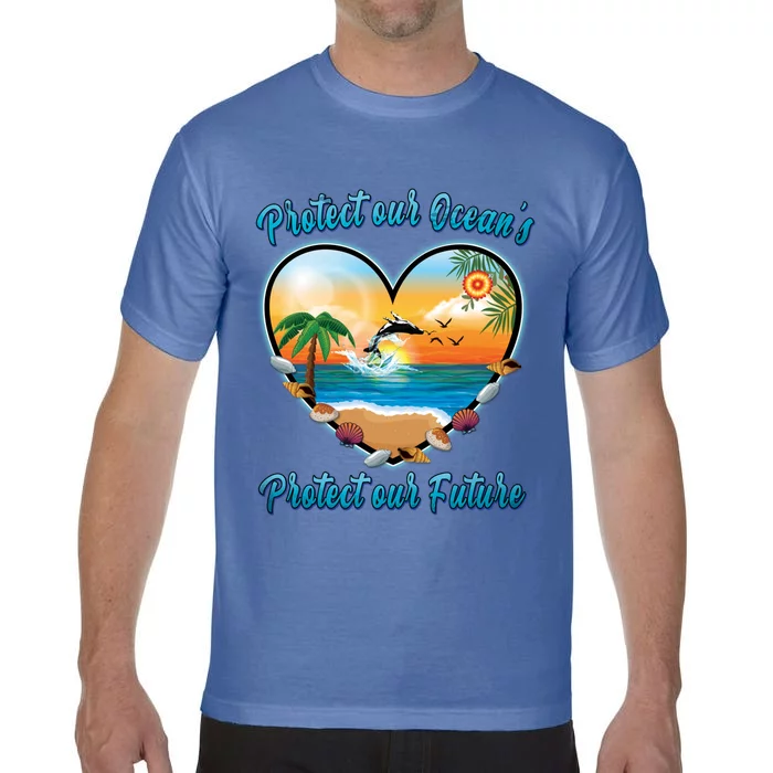 Protect Our Oceans Protect Our Future Save The Whales Gift Comfort Colors T-Shirt