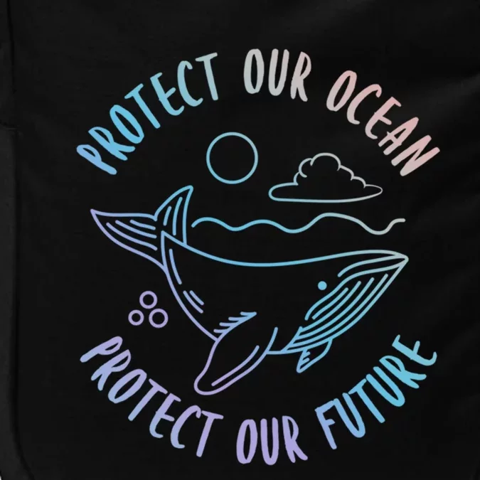 Protect Our Ocean Protect Our Future Climate Change Gift Impact Tech Backpack