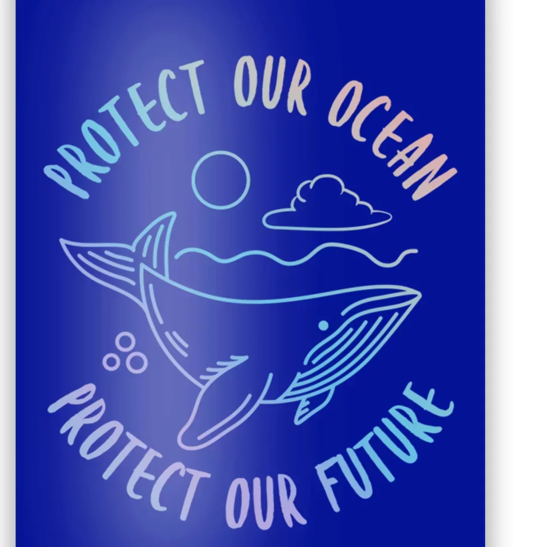 Protect Our Ocean Protect Our Future Climate Change Gift Poster