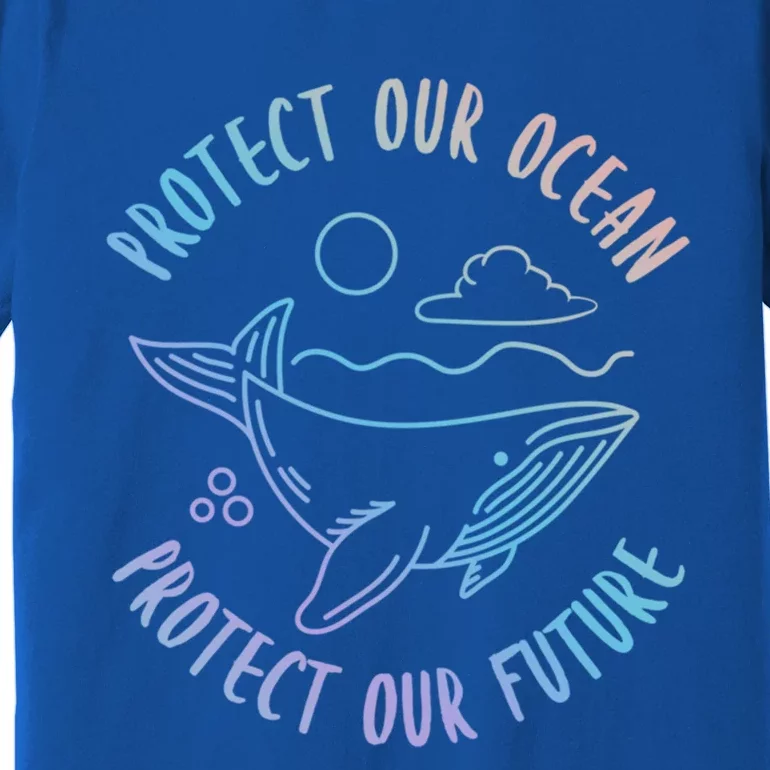 Protect Our Ocean Protect Our Future Climate Change Gift Premium T-Shirt