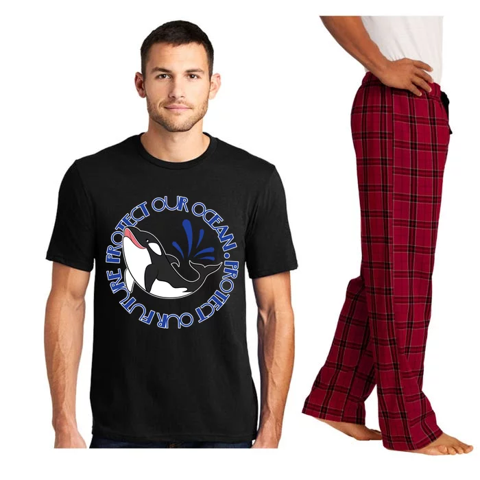 Protect Our Ocean Protect Our Future Save The Whale Meaningful Gift Pajama Set