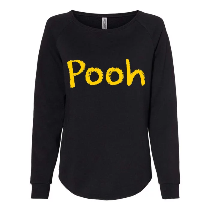 Pooh Halloween Costume Womens California Wash Sweatshirt