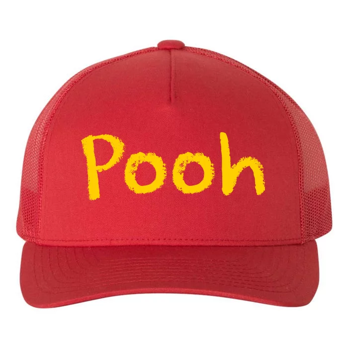 Pooh Halloween Costume Yupoong Adult 5-Panel Trucker Hat