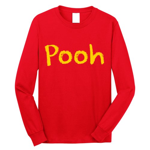 Pooh Halloween Costume Long Sleeve Shirt