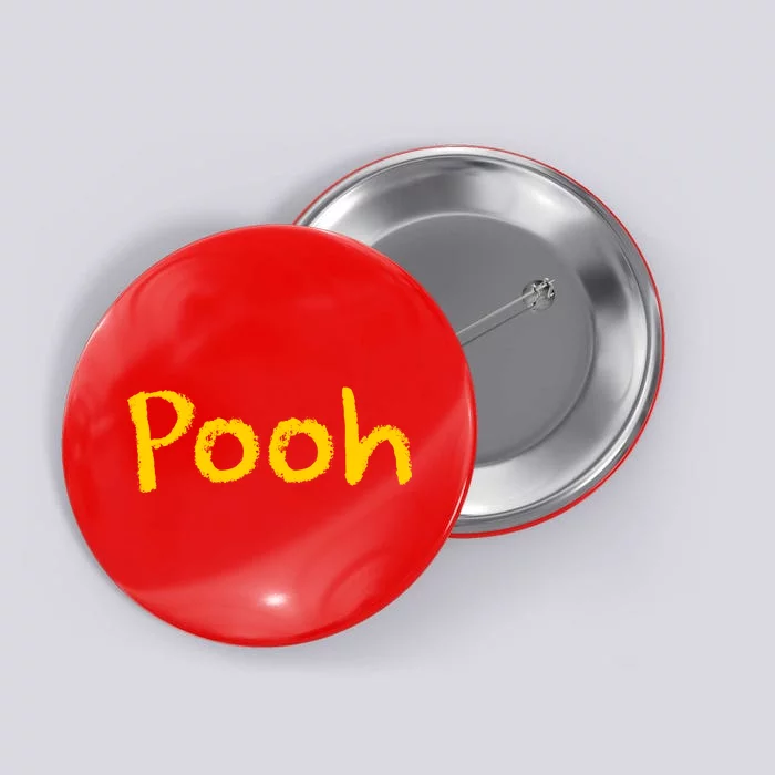 Pooh Halloween Costume Button