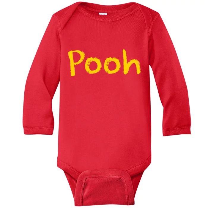 Pooh Halloween Costume Baby Long Sleeve Bodysuit